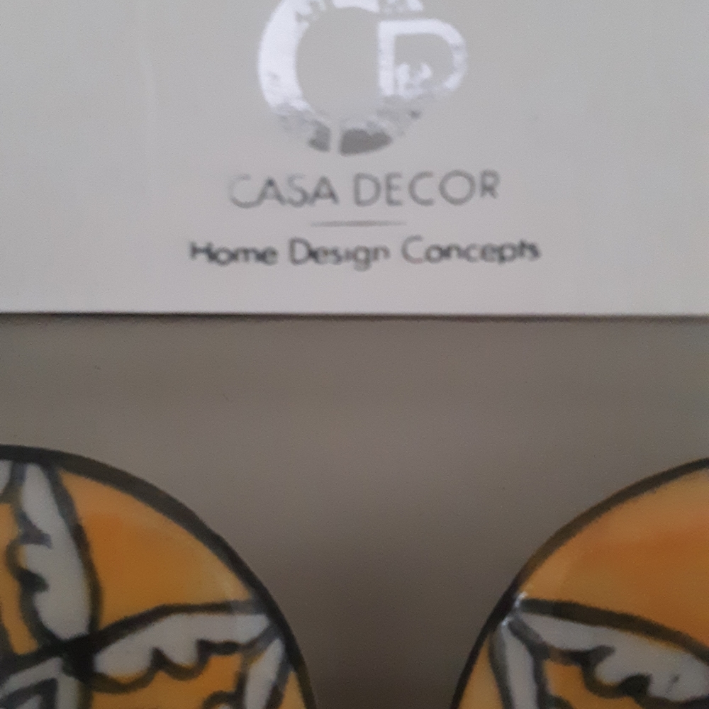 4 Casa Decor Ceramic Drawer Cabinet Knob Pulls - Picture 3 of 6